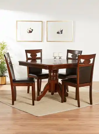 Paris Juego de comedor romeo + 4 sillas oferta