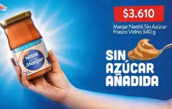 Lider Manjar Nestlé Sin Azúcar Frasco Vidrio 340g oferta