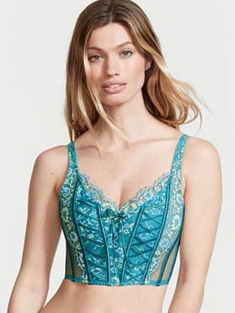 Victoria's Secret Unlined lace-up corset top oferta