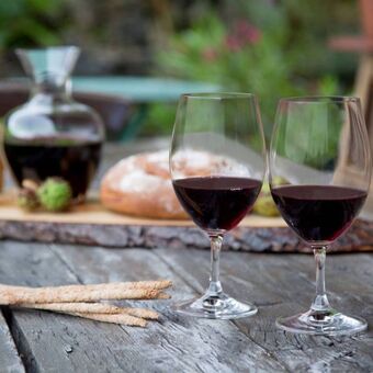 Kitchen Center Set 6 copas ouverture + decantador apple oferta