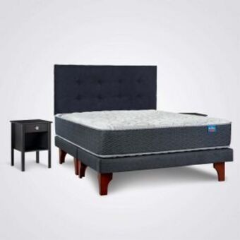 Colchones Celta Cama europea mont blanc súper king + set aragón black oferta