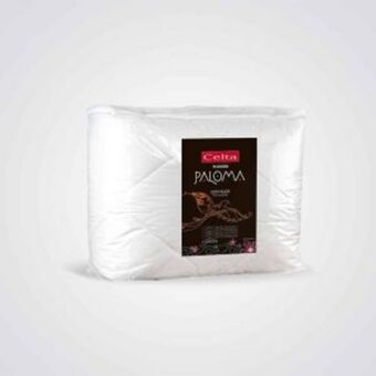 Colchones Celta Plumón paloma 220 hilos liso color blanco 1,5 plazas c/funda oferta