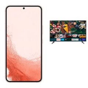 Abcdin Celular samsung galaxy s22 128 gb pink gold liberado + led samsung 50" uhd 4k smart tv oferta