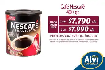 Alvi Café Nescafé Tradición 2 x 400g oferta