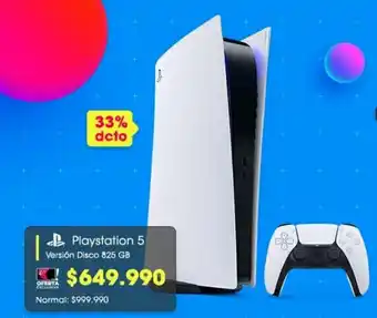 Playstation 5 Versión Disco 825GB