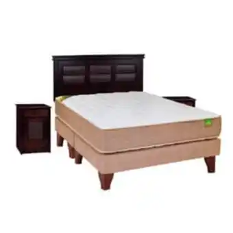 Colchones Celta Cama europea bamboo king + set villarreal + 2 almohadas visco regalo oferta