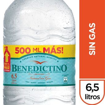 Santa Isabel Agua sin gas bidón 6.5 l oferta
