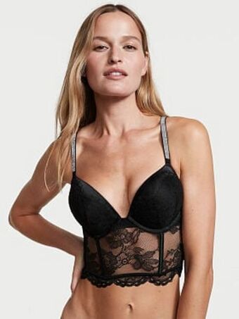 Victoria's Secret Bombshell add-2-cups push-up corset top oferta