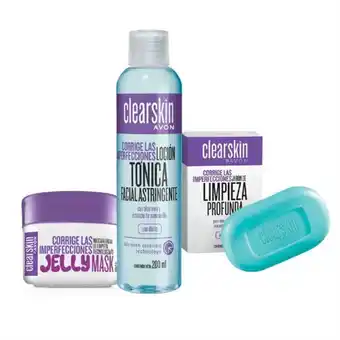 Avon Pack corrige imperfecciones clearskin oferta