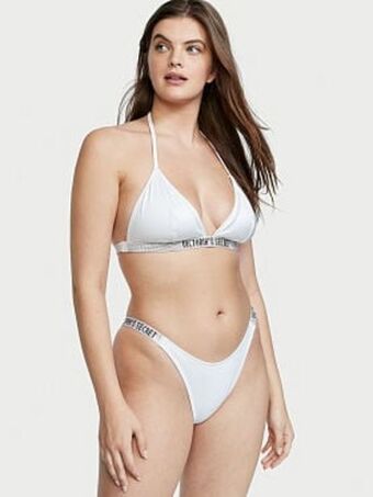 Victoria's Secret Shine strap triangle bikini top oferta
