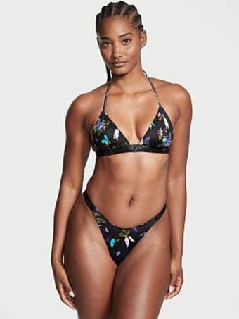 Victoria's Secret Shine strap triangle bikini top oferta