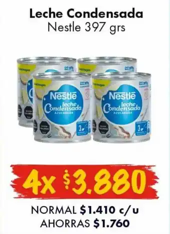 Super Bodega a Cuenta Leche Condensada Nestle 397 grs oferta