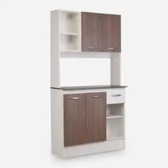 Mueble de cocina 4 puertas 1 cajón sofía 90x180x39 cm