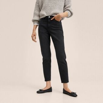 Falabella Jeans mom tiro alto newmom mujer oferta