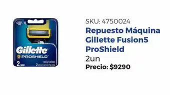Salcobrand Cartuchos para afeitar gillette fusion5 proshield 2 unidades oferta
