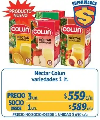Alvi Néctar Colun variedades 3 x 1lt oferta