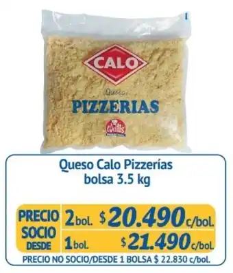 Alvi Queso Calo Pizzarias bolsa 2 bol. x 3.5kg oferta