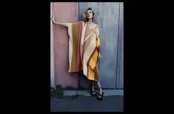 Zara Kaftán rayas limited edition oferta