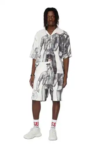 Diesel Camisa diesel pr s mec p2 shirt 1asc blanco oferta