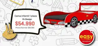 Easy Cama Infantil 1 plaza M+Design oferta