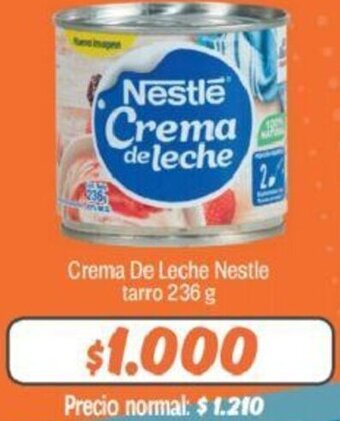 Mayorista 10 Crema de Leche Nestlé Tarro 236g oferta