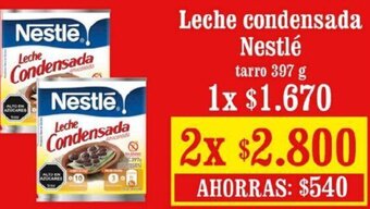Unimarc Leche Condensada Nestlé 397g oferta