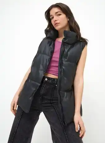 Paris Parka sin mangas pu oferta