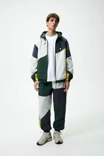 Zara Pantalón técnico color block oferta