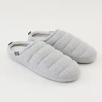 Corona Pantuflas cubierta acolchada gris - hombre oferta