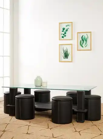 Paris Mesa de centro forest 6 pisos black stylo stylo oferta