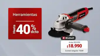 Easy Einhell Esmeril angular 750W oferta