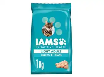 Ripley Iams alimento seco light para gato adulto sabor pollo 1kg oferta