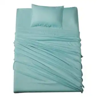 Falabella Sábanas de microfibra ellie 1.5 pl verde oferta