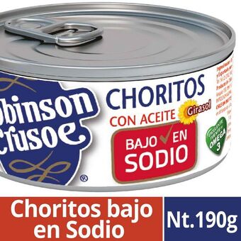 Jumbo Choritos en aceite 100 g drenado oferta