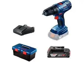 Ripley Taladro atornillador inalámbrico 18v gsb 180-li sb + bateria + cargador + caja herramientas bosch oferta