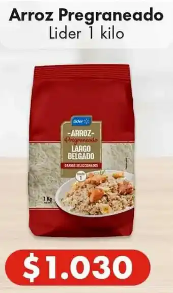Super Bodega a Cuenta Arroz Pregraneado Lider 1 kilo oferta