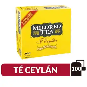 Santa Isabel Té ceylán caja 100 bolsitas 200 g oferta
