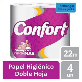 Santa Isabel Papel higiénico doble hoja 4 un. 22 m oferta