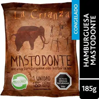 Santa Isabel Hamburguesa de vacuno mastodonte 185 g oferta