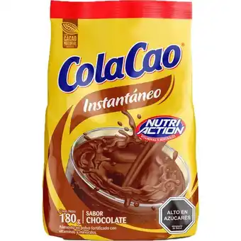 Leche en polvo chocolate instantáneo bolsa 180 g