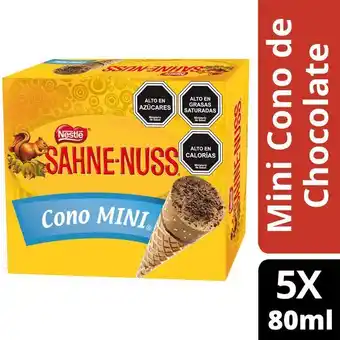 Santa Isabel Helado sahne nuss cono mini multipack 5x80ml oferta