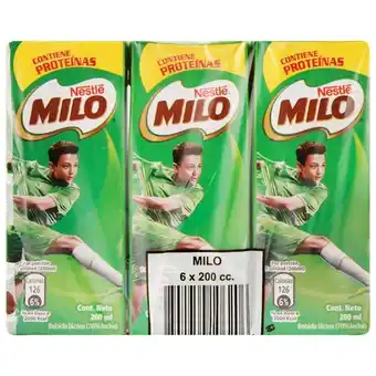Santa Isabel Leche milo multipack 6x200ml oferta