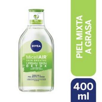 Salcobrand Loción micelar nivea skin detox 400ml oferta