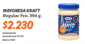 Mayorista 10 Mayonesa Kraft 394g oferta