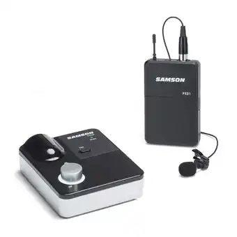 Sistema de micrófono inalámbrico lavalier samson stage xpdm presentation (xrdm/pxd1/lm7)