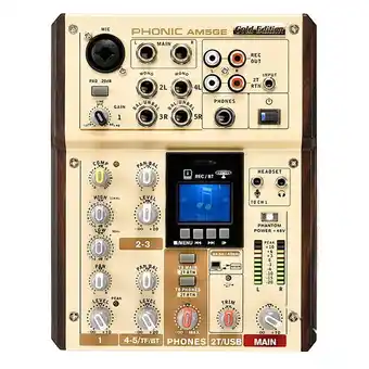 Mixer phonic am5ge gold edition