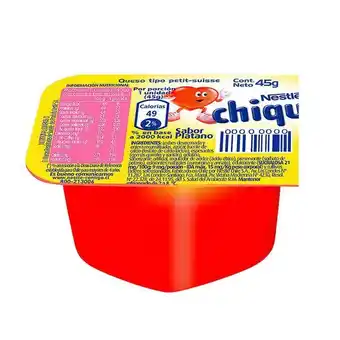 Santa Isabel Petit suisse chiquitín plátano 45g oferta