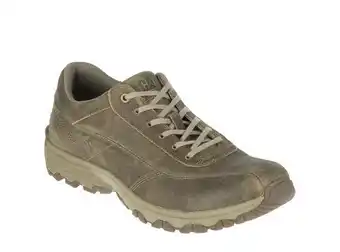 Ripley Zapatilla cuero hombre eon café | cat oferta