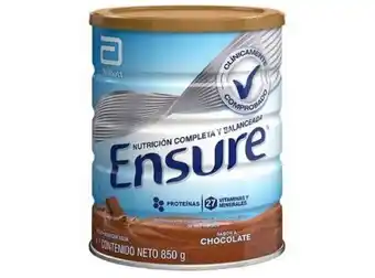 Ripley Ensure chocolate 850 grs oferta