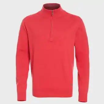 Sweater half zipper